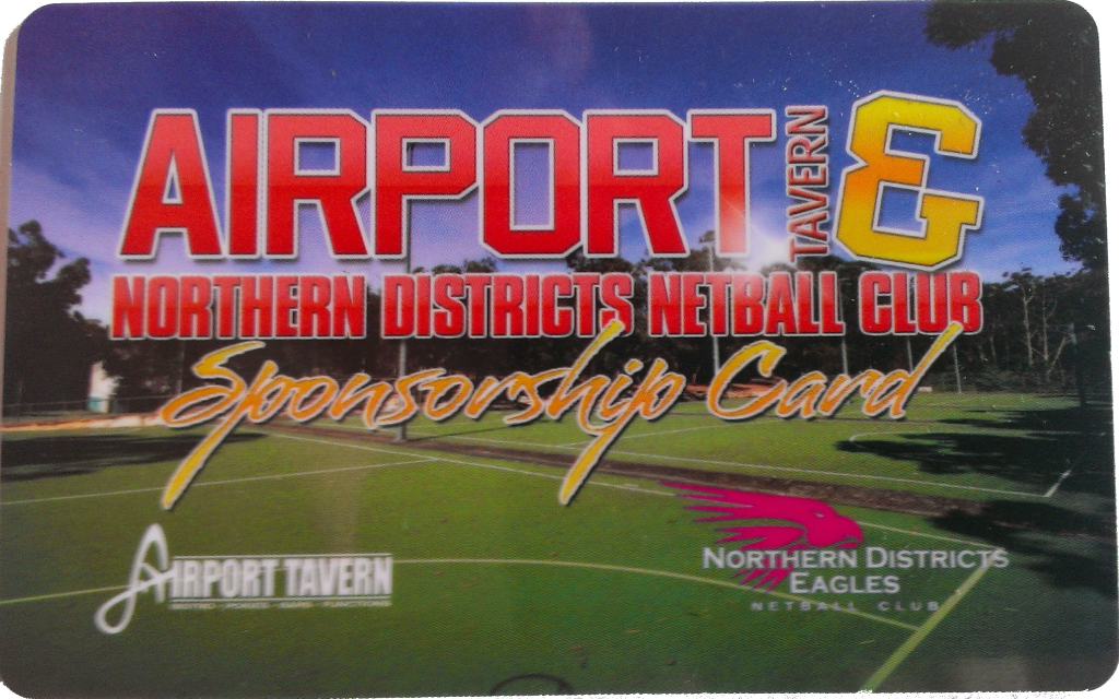 Airport Tavern Card Front